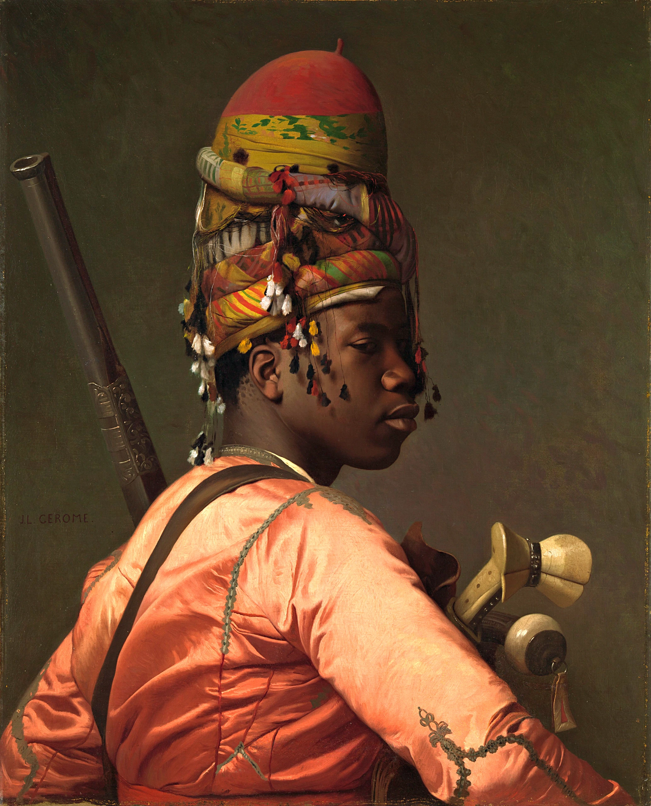 Black Bashi-Bazouk jigsaw puzzle