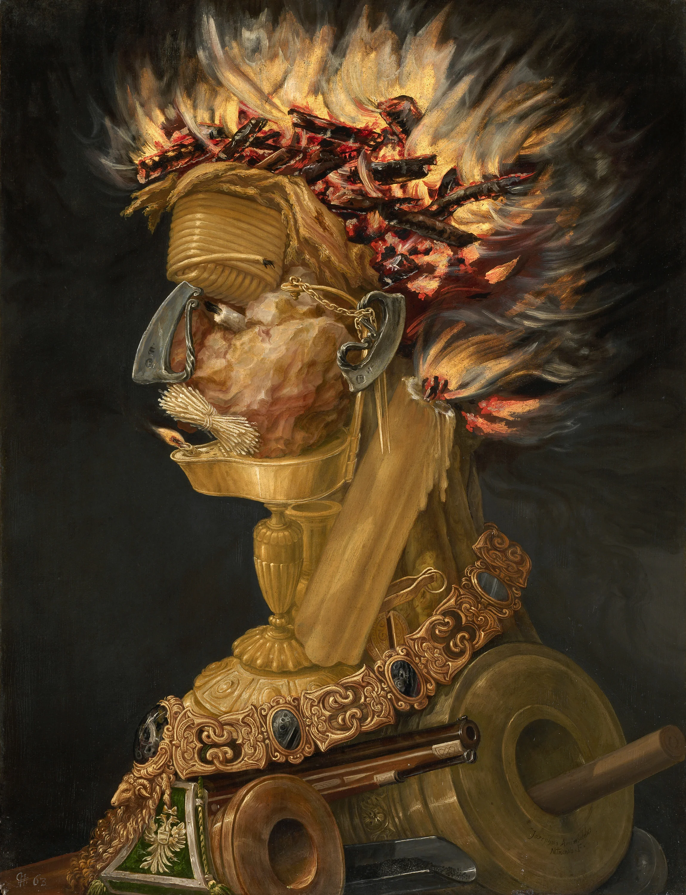 Fire jigsaw puzzle