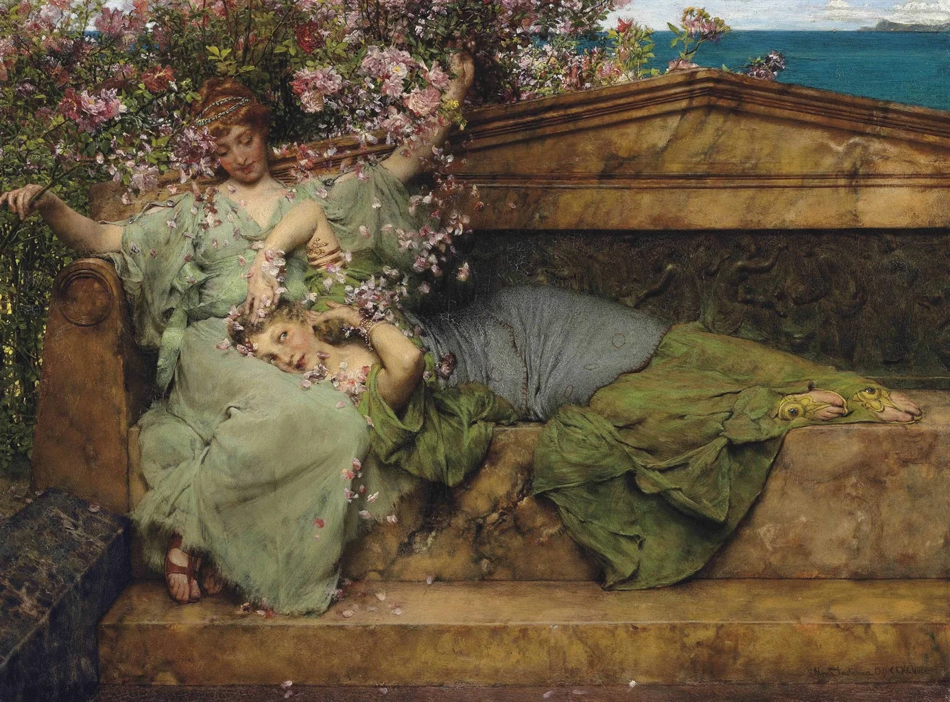 In a Rose Garden jigsaw puzzle