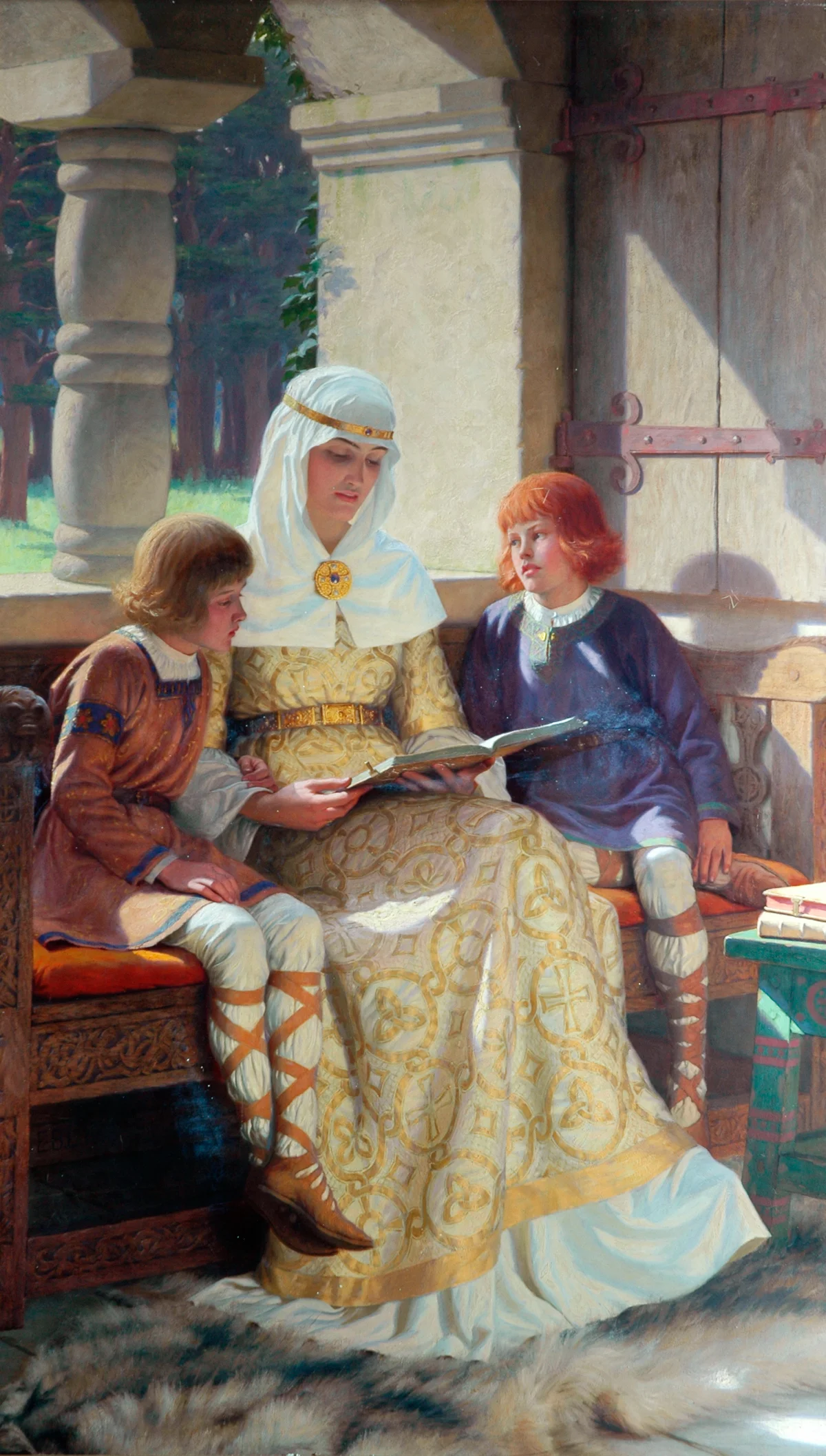 The Boyhood of Alfred the Great jigsaw puzzle