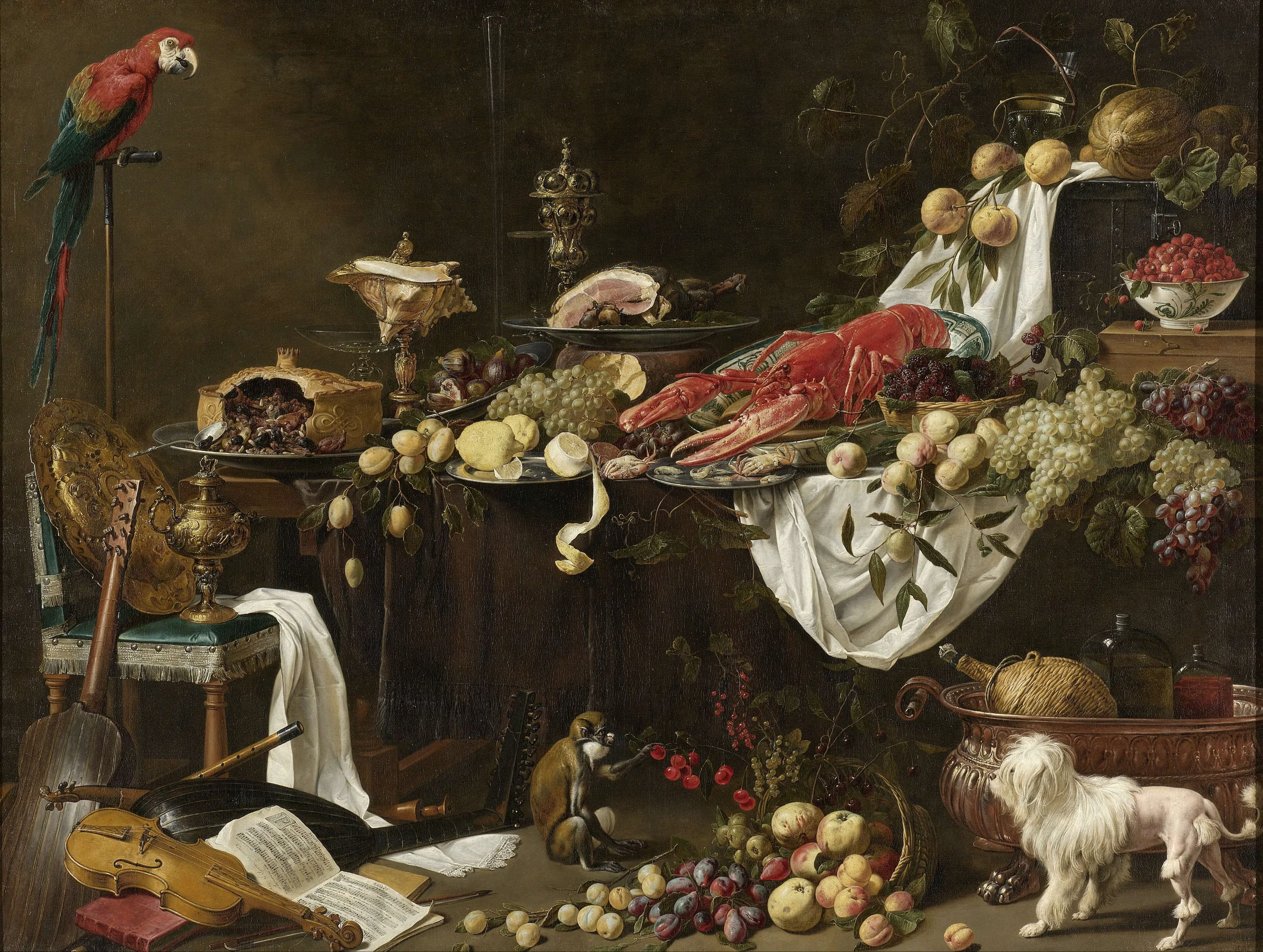 Banquet Still Life jigsaw puzzle