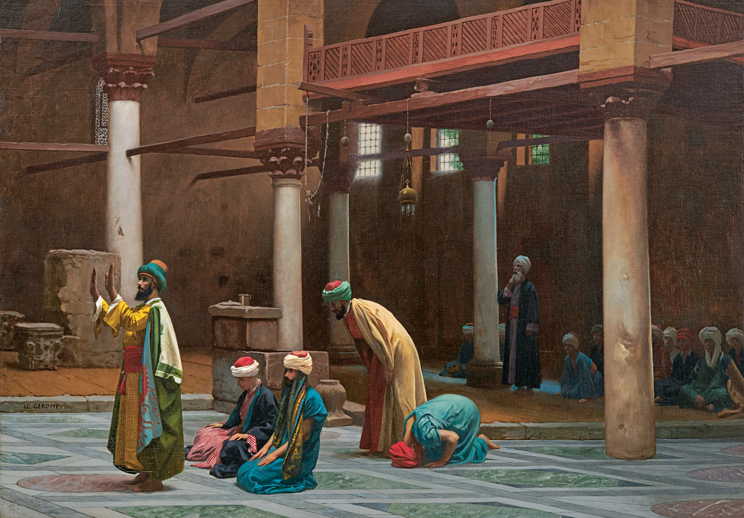 Prayer in the Mosque jigsaw puzzle
