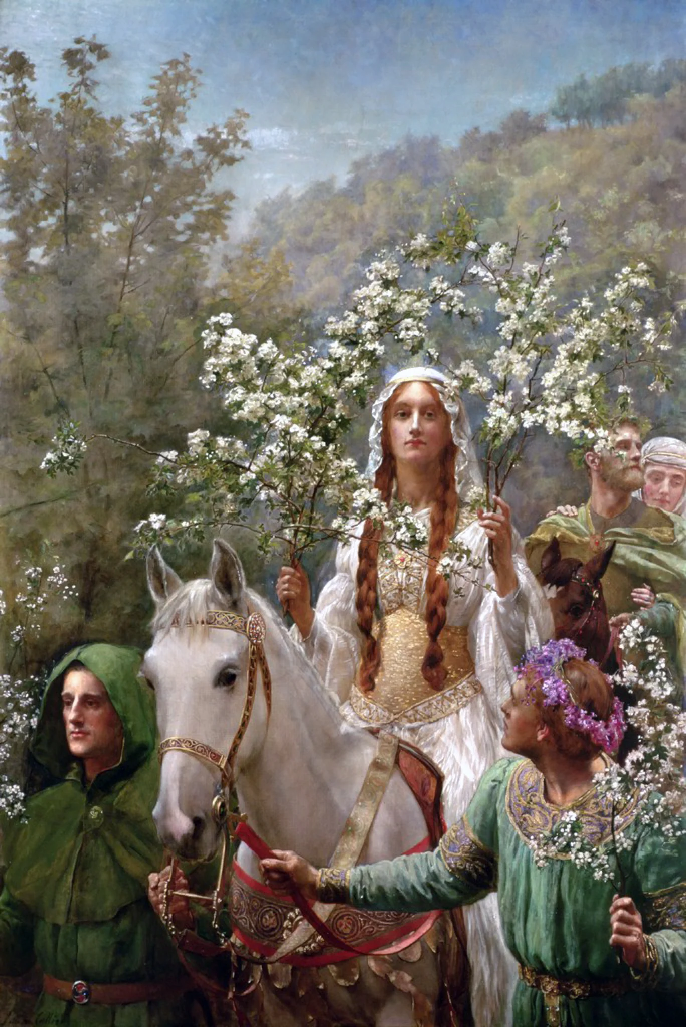 Queen Guinevere’s Maying jigsaw puzzle