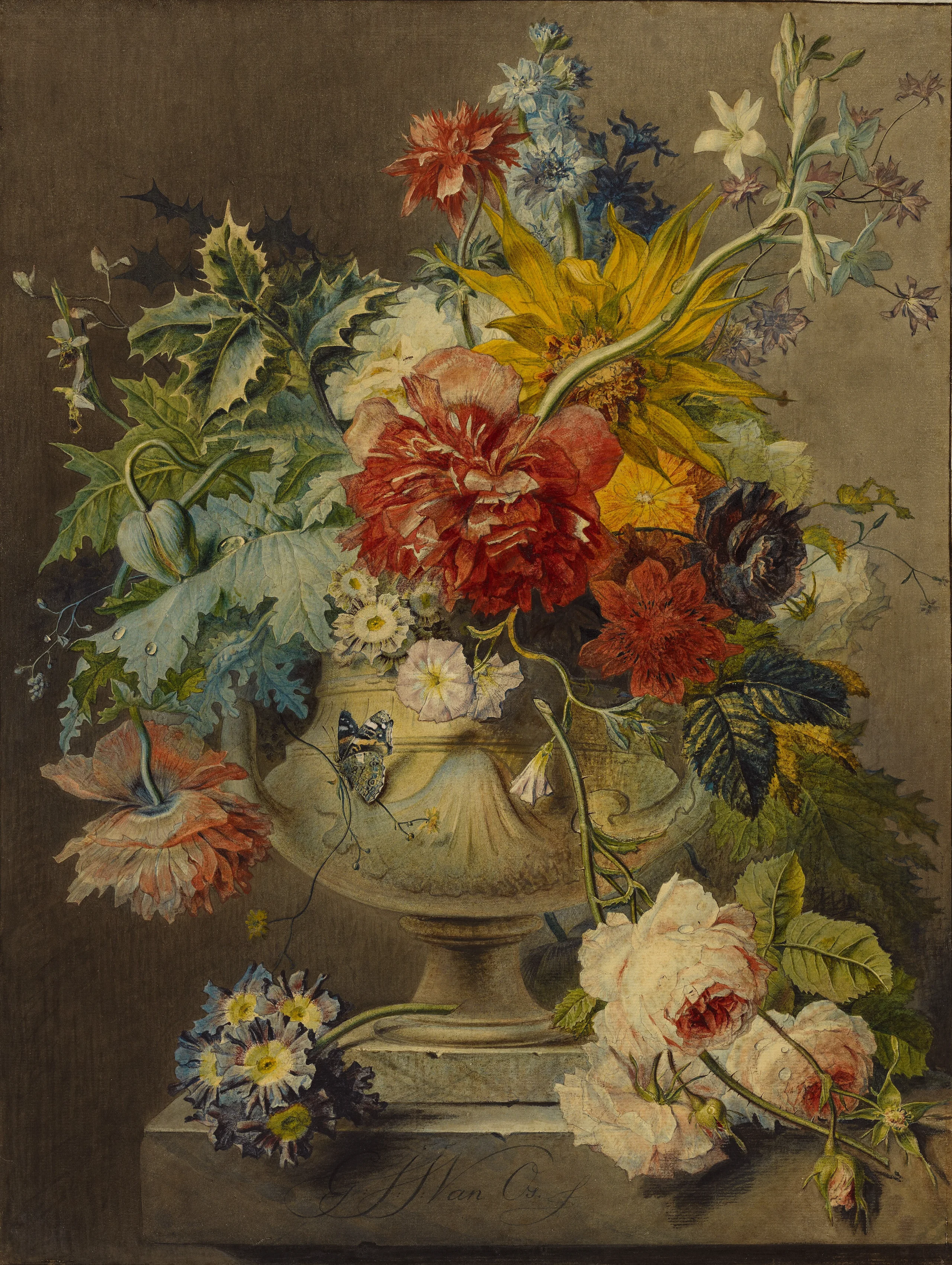 Bouquet of Flowers in a Vase jigsaw puzzle