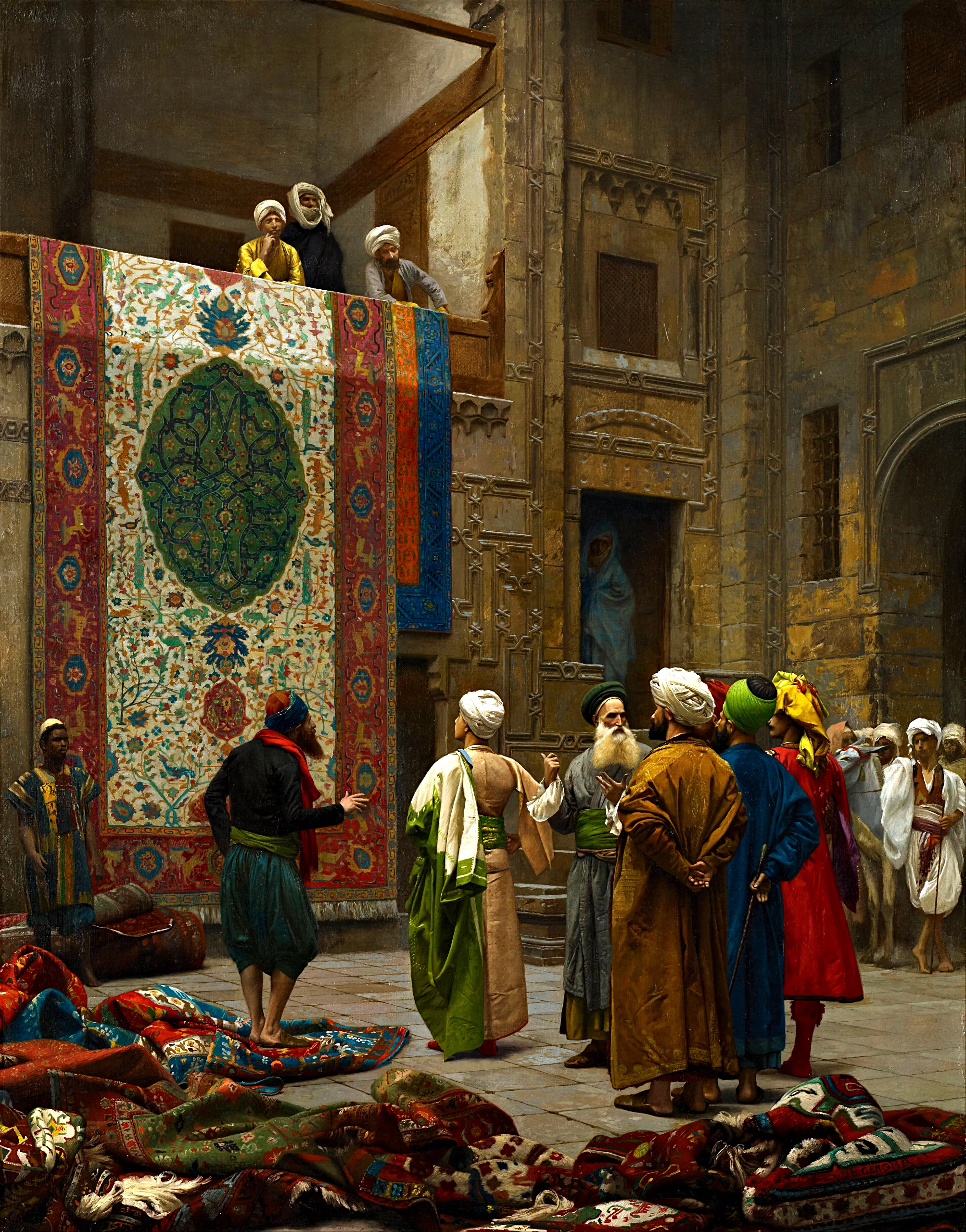 The Carpet Merchant jigsaw puzzle