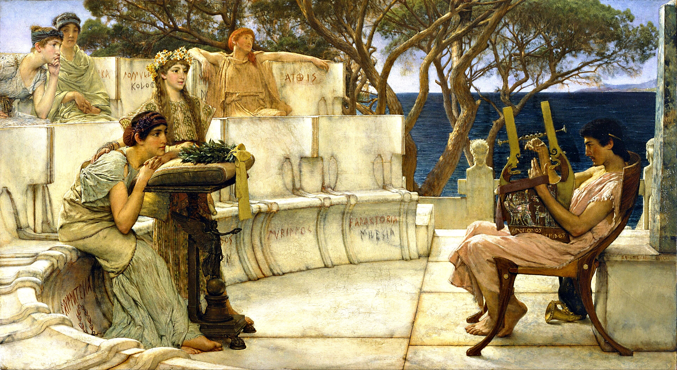 Sappho and Alcaeus jigsaw puzzle