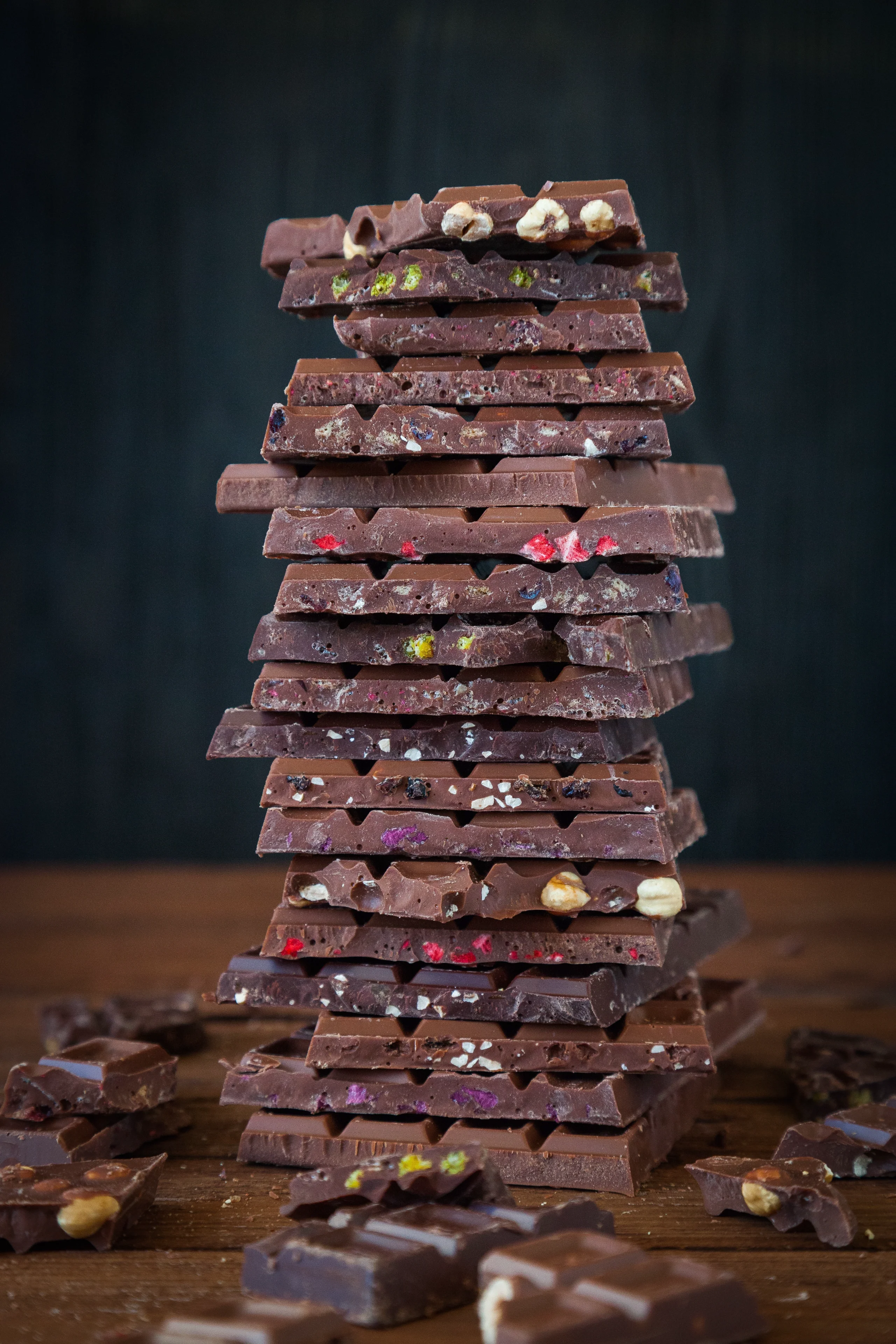 chocolate stack jigsaw puzzle